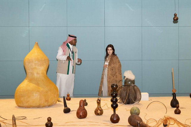 Gayane Umerova Ar-Riyoddagi Diriyah zamonaviy san’at biennalesi 2026 ochilishida ishtirok etdi