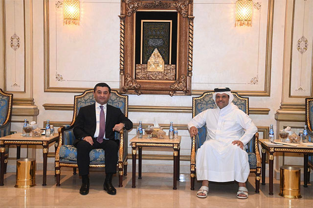Bakhtiyor Saidov Meets with Qatar’s Defense Minister