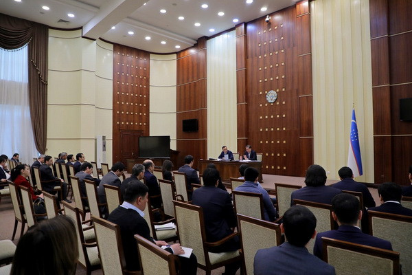 A regular meeting of the Negotiating Group for Work with the WTO takes place