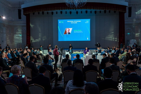 Within the framework of the Economic Forum of Uzbekistan-2022, an IMF round table on the topic "Regional economic prospects" takes place