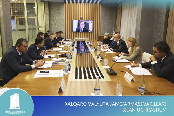 Jamshid Kuchkarov holds meeting with representatives of the International Monetary Fund