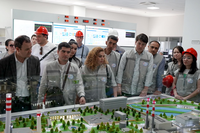 На Ташкентской ТЭЦ состоялся ESG-визит по вопросам экологической устойчивости и декарбонизации