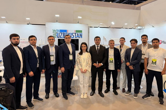 Ўзбекистон Дубайдаги World Health Expoда фармацевтика салоҳиятини тақдим этди