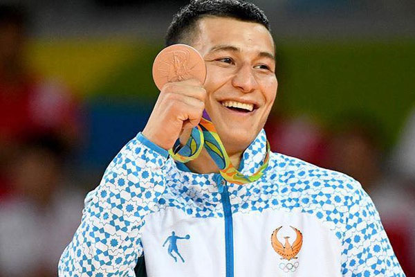 Rio-2016: Judoka Diyorbek Urozboev wins bronze medal