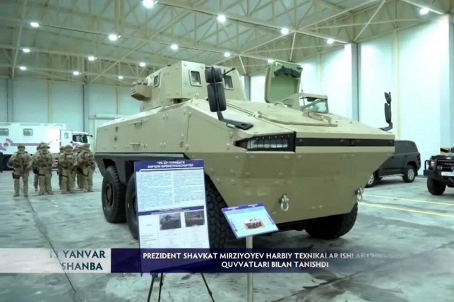 Defence Blog: китайский бронеавтомобиль VN22 проходит испытания в Узбекистане