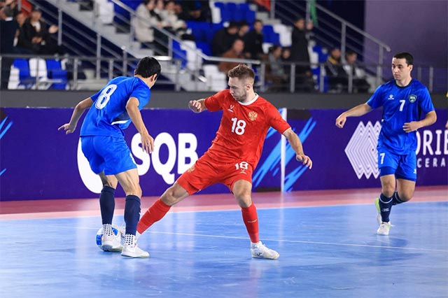 Russia Defeats Uzbekistan in Second Friendly Futsal Match in Bukhara