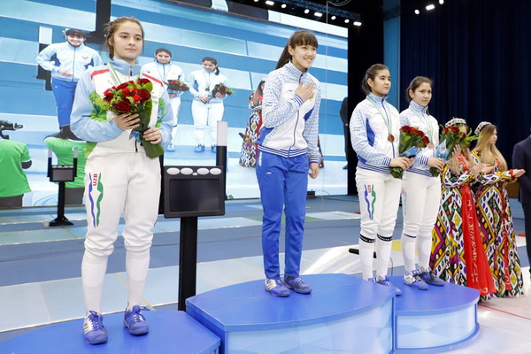 Uzbekistan athletes win Open Central Asia Fencing Confederation Championship