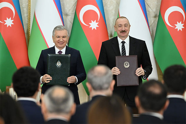 Agreements Signed to Expand Cooperation Between Uzbekistan and Azerbaijan
