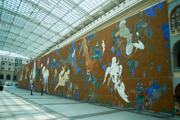 Mega painting to be demonstrated in Uzbekistan