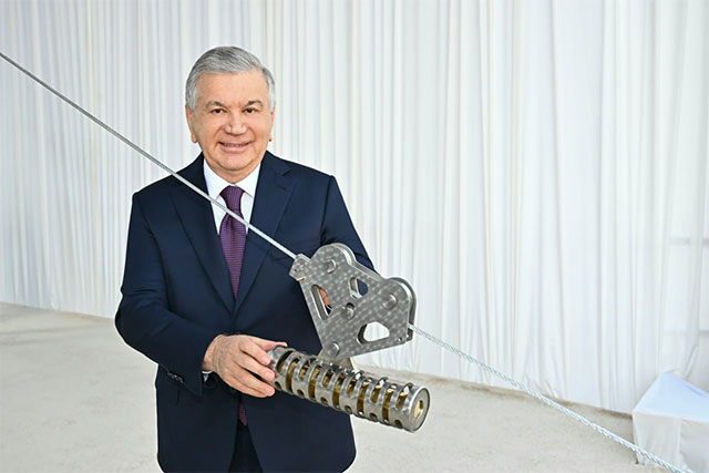 President of Uzbekistan Lays Foundation Stone for Second Phase of IT Park in Tashkent
