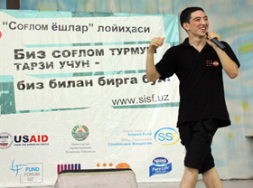 Youth action for healthy lifestyle organized in summer camp