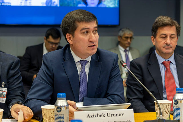 Azizbek Urunov Discusses Strengthening Trade Dialogue with the EU with Dr. Sabine Weyand