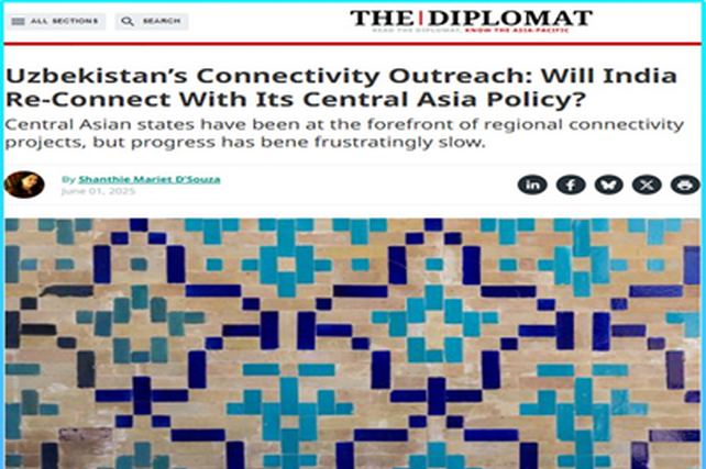 The Termez Dialogue — A New Milestone in Strengthening Connectivity Between Central and South Asia