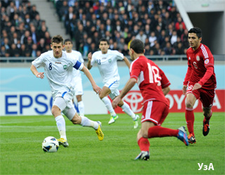 Uzbekistan defeats Lebanon in World Cup 2014 qualifiers