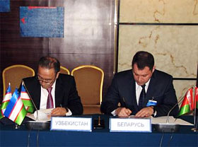 Uzbekistan, Belarus ink agreement on cooperation against legalization of crime incomes
