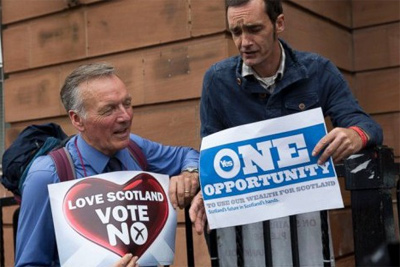 Scottish voters have rejected independence