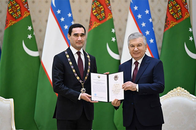 President of Turkmenistan Awarded the “Oliy Darajali Do‘stlik” Order