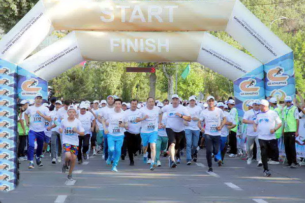 Yangi Nafas sports race takes place in Uzbekistan