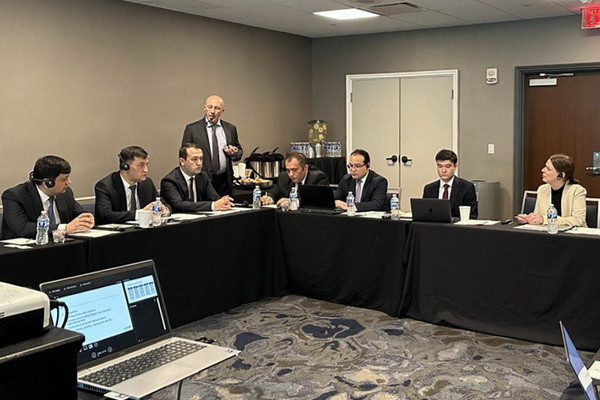 Meetings were held on cybersecurity, payments and risk-based supervision for Central Banks of Uzbekistan in the USA