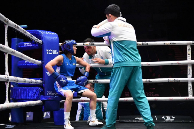 Bobokulova wins bronze at the World Boxing Championship