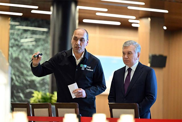 Mirziyoyev Reviews Major Construction Projects and Future Plans for New Tashkent
