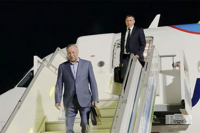 Governor of St. Petersburg Arrives in Tashkent for Official Visit