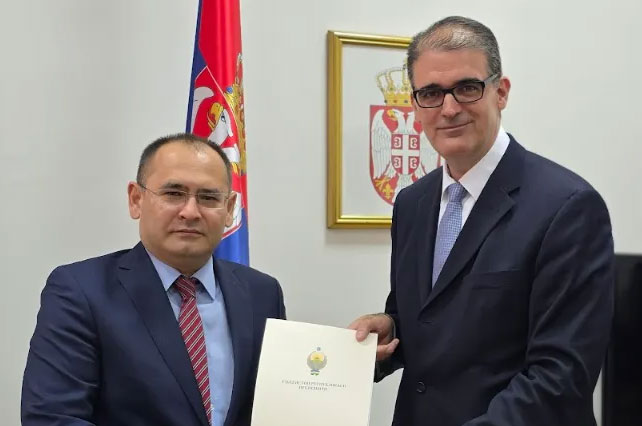 Uzbekistan’s First Ambassador to Serbia Assumes Official Duties