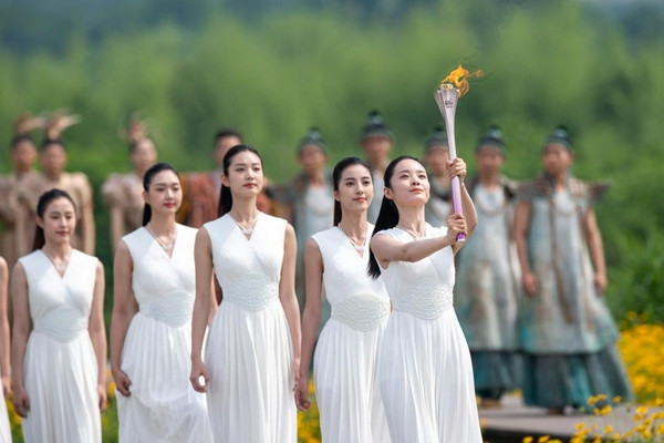 Flame lit for Hangzhou Asian Games as 100-day countdown begins