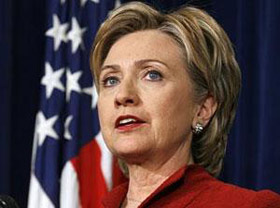 Hillary Rodham Clinton visits Women’s Health Center