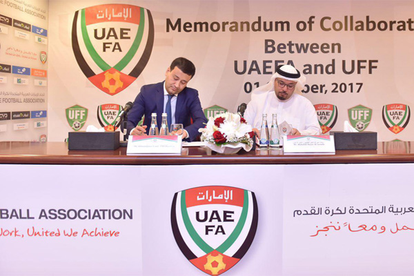UFF and UAEFA sign memorandum of cooperation
