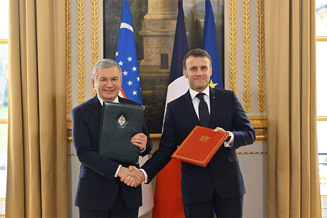 Uzbekistan and France etablish strategic partnership
