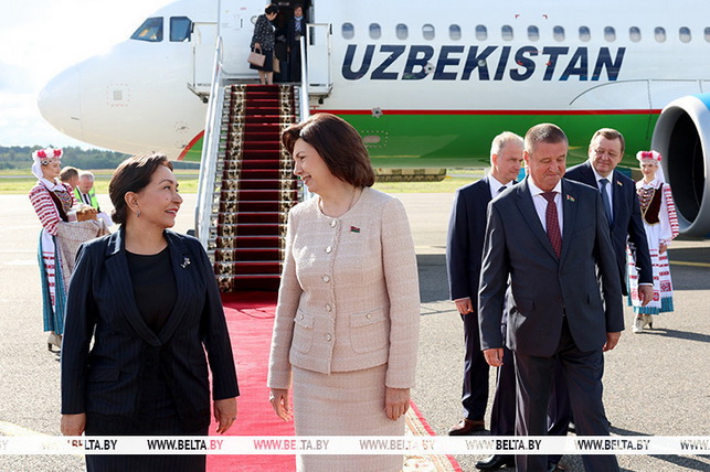 Senat Raisi boshchiligidagi O‘zbekiston delegatsiyasi Belarus Respublikasiga tashrif buyurdi