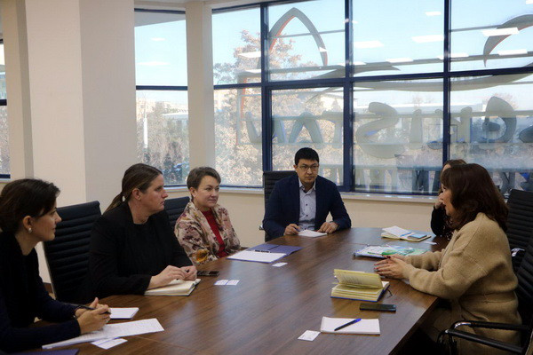 A meeting was held with representatives of the USAID mission in Uzbekistan