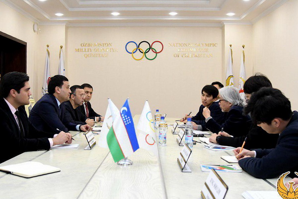 NOC hosts a meeting with representatives of the World Taekwondo Foundation