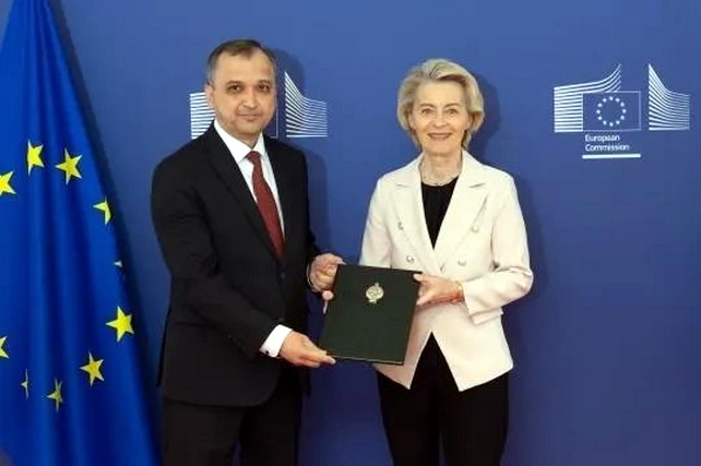 Ambassador of Uzbekistan presents credentials to President of the European Commission