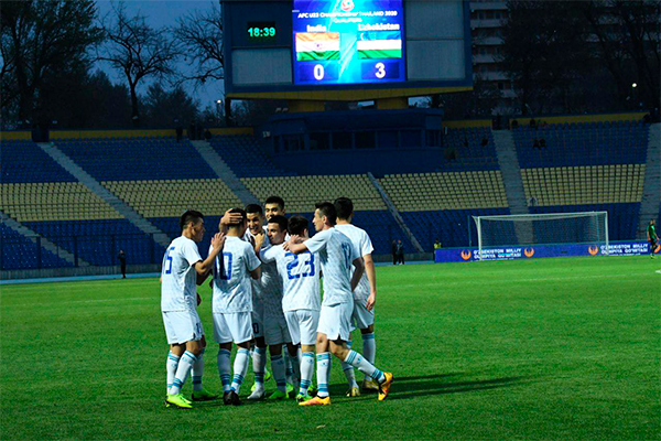 Uzbekistan U23 defeats India in Tashkent