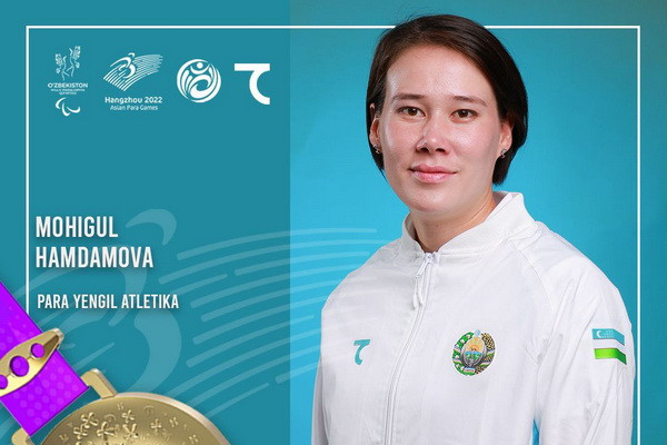 Hangzhou 2022: Mohigul Khamdamova wins gold medal at the Asian Games Pair