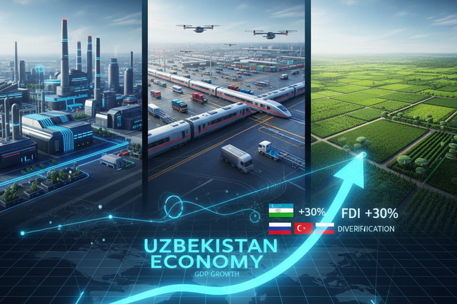 Uzbekistan’s Capital Investments Reach Record 591.1 Trillion Soums in 2025