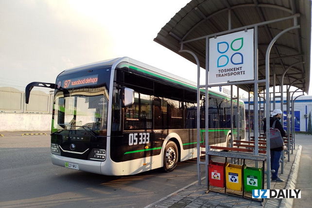 Most Bus Stops in Uzbekistan Fail to Meet Official Standards
