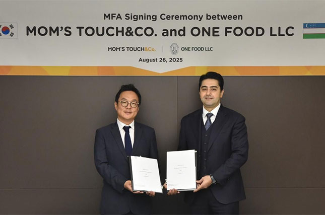 South Korean Fast-Food Chain Mom’s Touch Enters Uzbekistan Market