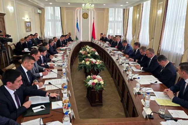 Minskda O‘zbekiston-Belarus Hukumatlararo komissiyasining yig‘ilishi bo‘lib o‘tdi