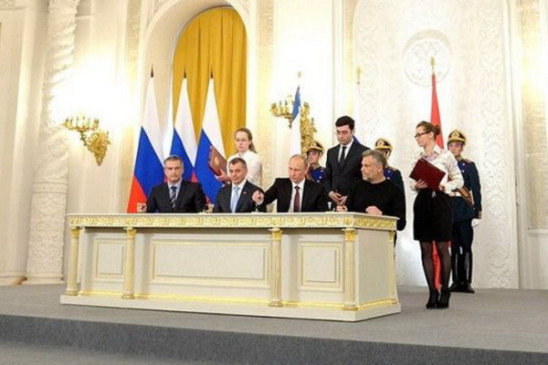 Agreements on the entry of new territories into the Russian Federation signed in Kremlin
