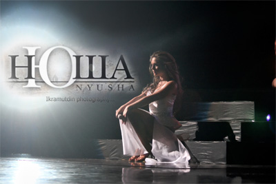 Russian singer Nyusha gives concert in Tashkent