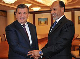 President promotes AFC initiatives to Uzbeks