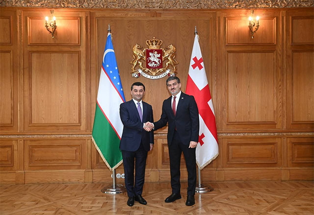 Bakhtiyor Saidov Meets with President of Georgia Mikheil Kavelashvili