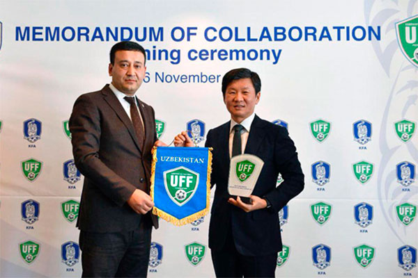 UFF signs memorandums with Korea Football Association and Japan Football Association