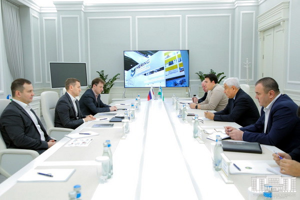 A meeting with the management of Mering Engineering takes place in Tashkent’s khokimiyat