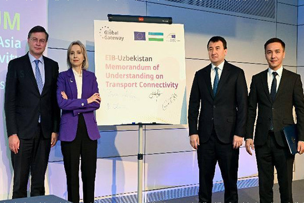 EIB Global поддержит устойчивый транспорт в Центральной Азии с совместным финансированием в размере почти 1,5 миллиарда евро