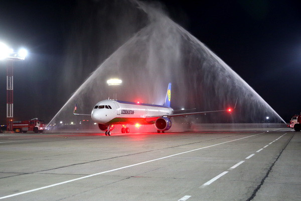 Uzbekistan Airways receives the fifth Airbus 321neo LR aircraft