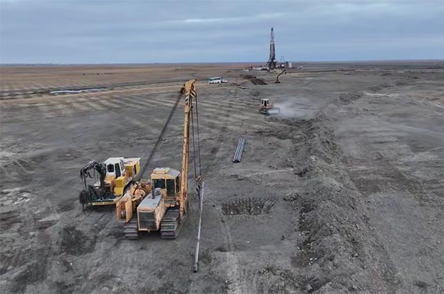 Мўйноқдаги 2-сон қудуғидан ҳам катта босимда газ олинди